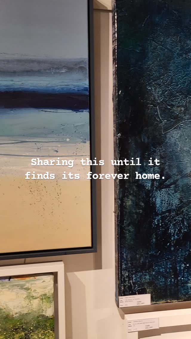 If your looking for large original abstract artwork with landscape undertones this might be for you 👀
#belfastartist #belfast #walldecor #interiordecor #artcollector