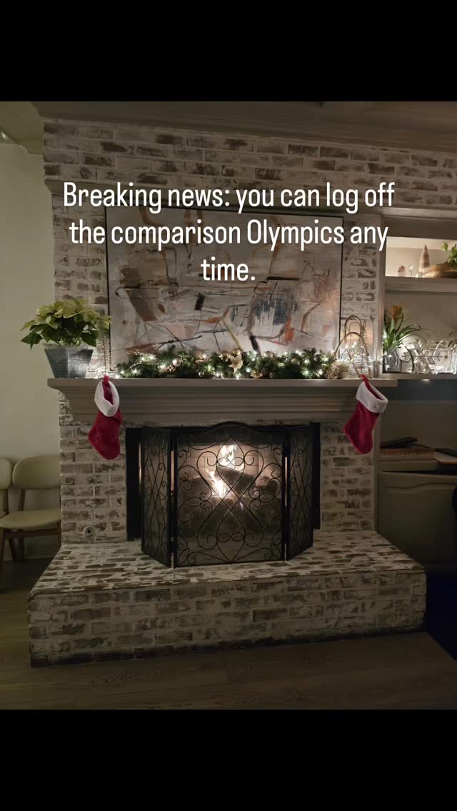 Today’s micro‑intention:
‘Today, I will step out of the comparison race and back into my own lane.
’Your path gets a lot clearer when you stop staring at everyone else’s.
Comment ‘MY LANE’ if you’re choosing this today.
