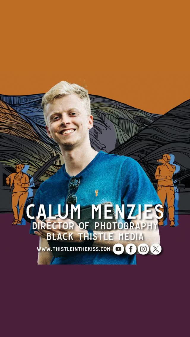 The song choice is an inside joke! 😂
"What can I saw about Calum Menzies our wonderful DP! I've known you now for over 10 years! Thank you so much for your patience, your kindness and your camera! Love you buddy ❤️" - Craig Andrew Robertson