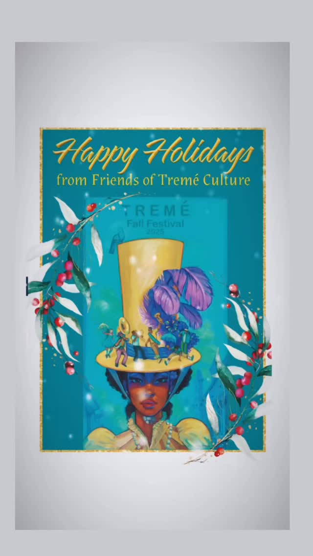🎺🎄 From the heart of Treme, we’re wishing you a Merry Christmas and happy holidays to our whole community. May your season be filled with love, culture, and second-line joy!