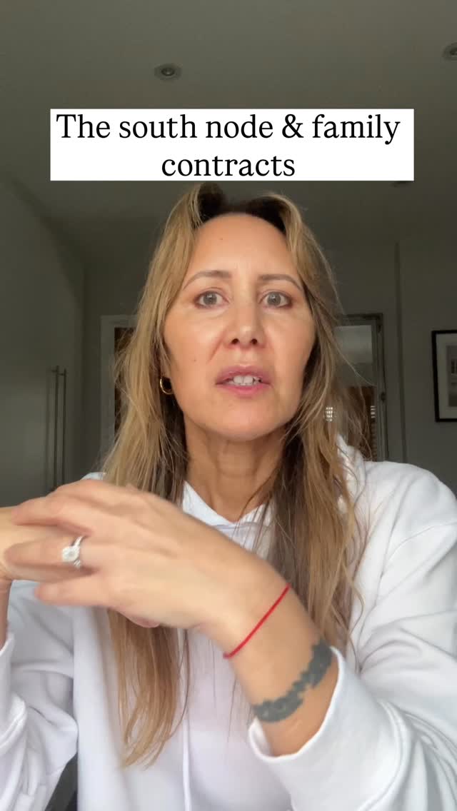 Whilst the nodes are an axis and you don’t want to ignore the positive qualities of the south node that you bring to this incarnation, in this lifetime you want to be moving more towards a balance with the north node.
As a test of free will and an invitation to evolve, very often souls chose to incarnate into a family where the energies of the south node are really emphasised so they are challenged whether to fall back into comfortable karmic patterns or not.
It’s not always this cut and dry but I have often observed in people who have experienced early trauma that their parents in particular will embody the negative side of the south node sign & don’t provide a healthy model of the opposing north node sign.
For example you have Capricorn south node and experienced your parents as harsh / authoritarian/ controlling.
You have Leo south node and experienced your parents as emotionally immature / narcissistic /haven’t healed their inner children
You have Scorpio south node and are on the receiving end of parents who could be cruel / manipulative / abusive
Etc etc. Note this is not always the case but it is a common scenario.
So in these examples you’d need to create your own healthy way of integrating the north node i.e. work towards expressing Cancer energy (learn to be more self nurturing, more emotionally open), Aquarius (learn to be less emotionally reactive, see others as equal) or Taurus (learn to create your own security and protect your peace)
These contracts soul side are made with love, but in the 3D reality can often be extremely difficult on a personal level.
#soulcontracts #soulplan #southnode
