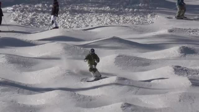 First time back on a course since October! It was so amazing being back in the bumps again! I’m so stoked and ready for the season!!! @prethelmets @kosak.ski #skiing #mogulskiing #sendingit #jumping