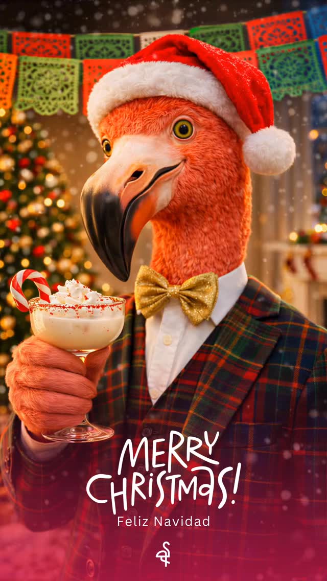 Federico and the entire Fresco team wish you a season filled with joy, warmth, and happiness. ¡Feliz Navidad! 🦩 #BeFresco