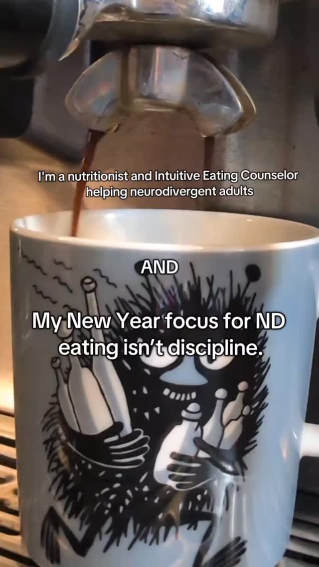 For neurodivergent individuals progress doesn't come from control.
It comes from safety!
That's my focus going into the New Year.
#newyearnd #ndnutrition #weightneutral #2026vision #intuitiveeating
