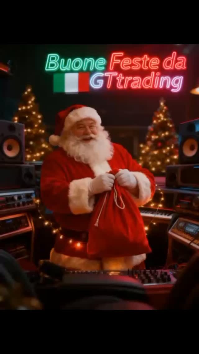 All the GTTrading 🇮🇹staff wishes you a Merry Christmas🎅 and a sparkling 2026🥂. See you on January 7th.❤️