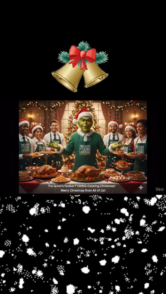 ¿Feliz Navidad? Bueno, depende de lo que tengas en el plato.
En The Fucking Catering somos un poco como el Grinch: nos horrorizan los eventos sosos, la comida de compromiso y los canapés que parecen de plástico. Pero oye, hasta nosotros tenemos nuestro corazoncito (muy en el fondo) cuando se trata de cocinar de verdad.
Disfrutad de las fiestas, comed como si no hubiera un mañana y, sobre todo, no aceptéis un catering mediocre solo por ser Navidad.
Ojo a esto: No os acostumbréis a la paz y el amor, porque muy pronto vamos a soltar los reels de nuestros últimos eventos. Venimos a demostrar por qué hacemos las cosas de otra manera. Preparad el babero, porque lo que viene no es apto para estómagos sensibles a la mediocridad.
Nos vemos en las cocinas. O en vuestro próximo evento.
The Fucking Catering
www.thefuckingcatering.es