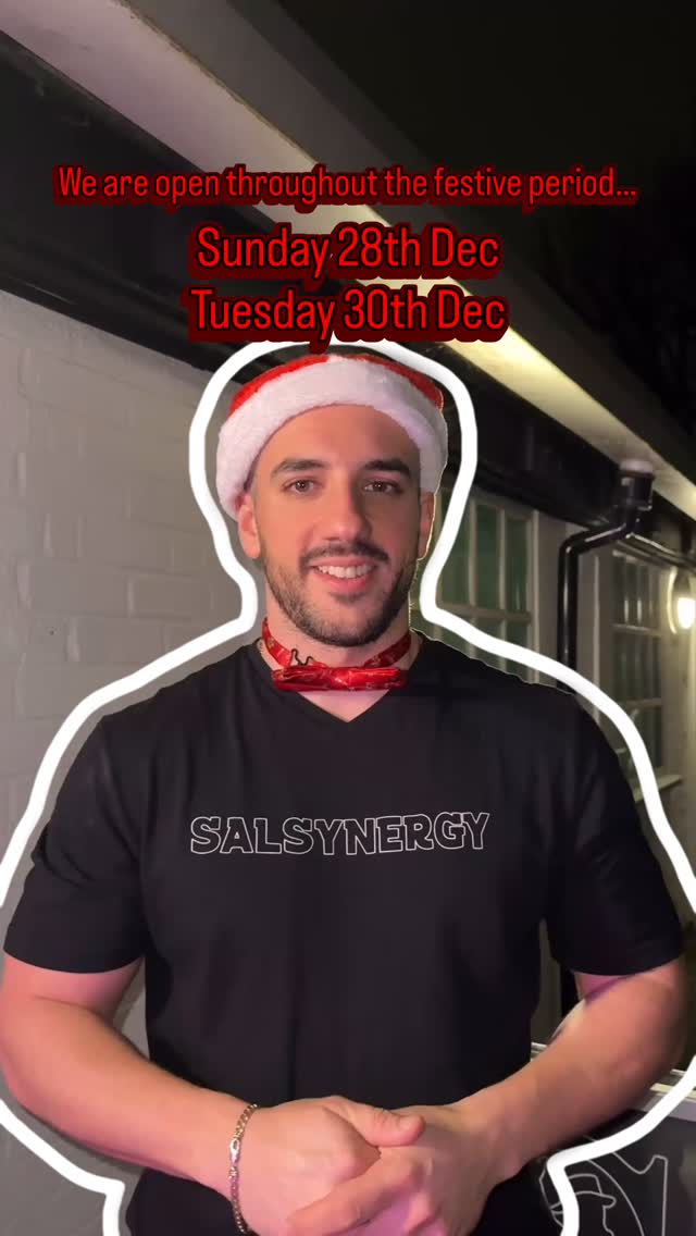 🎄 Christmas at Salsynergy – our family 🎄
Through the festive season, one thing stays the same…
✨ We dance. We connect. We stay together. ✨
Whether you’re spending Christmas with loved ones or finding your dance family on the floor — our doors are open as usual 🤍
🗓 Christmas Opening Dates
• Sunday 28 December
Social Only | 8:00pm – 11:00pm
📍 St. Aldhelm’s Church, N18 1PA
• Tuesday 30 December
Social Only | 8:00pm – 11:00pm
📍 Pinner Green Social Club, HA5 3TJ
Same vibes. Same love. Same Salsynergy.
Thank you for being part of our family 🤍
@salsynergy | salsynergy.co.uk
#SalsaFamily
#DanceCommunity
#LondonSalsa
#SalsaSocial
#SalsaDancing
