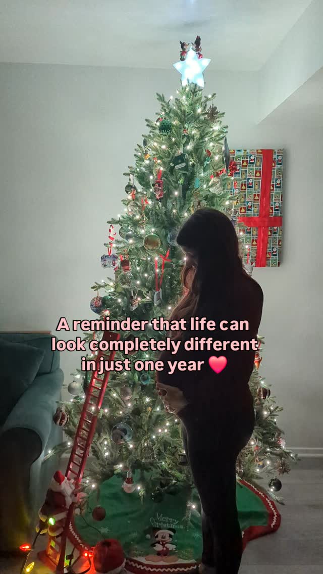 Last year vs. This year 🥹🤍
Feeling grateful for every moment.
Merry Christmas to you and yours 🎄