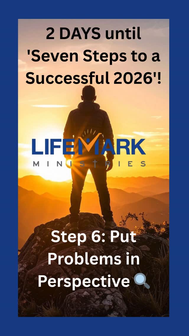 Step 6: Put Problems in Perspective 🔍
Can you fix the problem? If not, ask: Will this matter in 5 years?
If not, handle it the best you can and MOVE ON.
Don't let temporary troubles steal your joy or distract you from what matters eternally.
What's a problem you overcame last year that seemed huge at the time but doesn't matter now?
#Perspective #OvercomingObstacles #Faith #TrustGod"