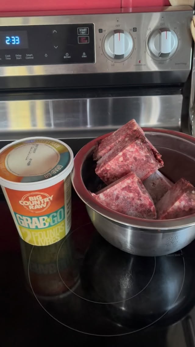 A fresh, balance, raw food diet is the very best option for your pup. Commercial raw bought from a pet store is quite expensive but making your own or purchasing from your local butcher is much more economical and is similar to the cost of high end kibble. It does take a bit of time to shop and prepare raw food if you are doing it yourself but the pay off is huge! Your dog will live a healthier and longer life! Kibble every day is equivalent of us eating McDonald’s every day… ewwww. 🤮
#healthydog, #rawfood, #rawdietfordogs