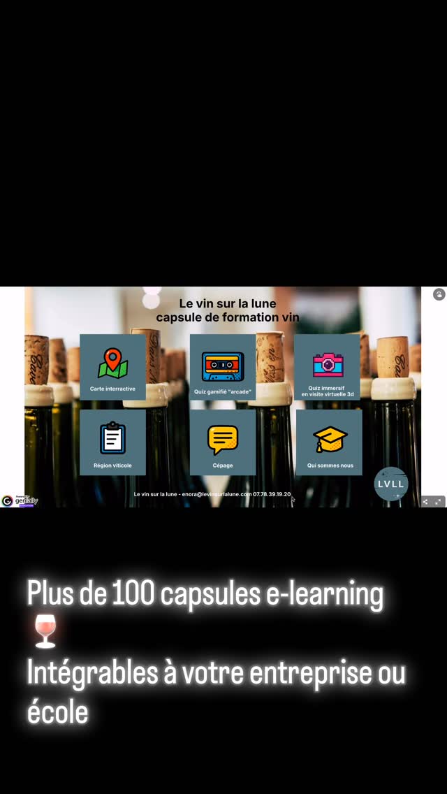 Envoyez nous votre mail en MP pour recevoir l’accès à notre book d’extrait e-learning à intégrer à la formation de vos équipe (groupe) et école #vin #formation #restaurant #sommelier #caviste