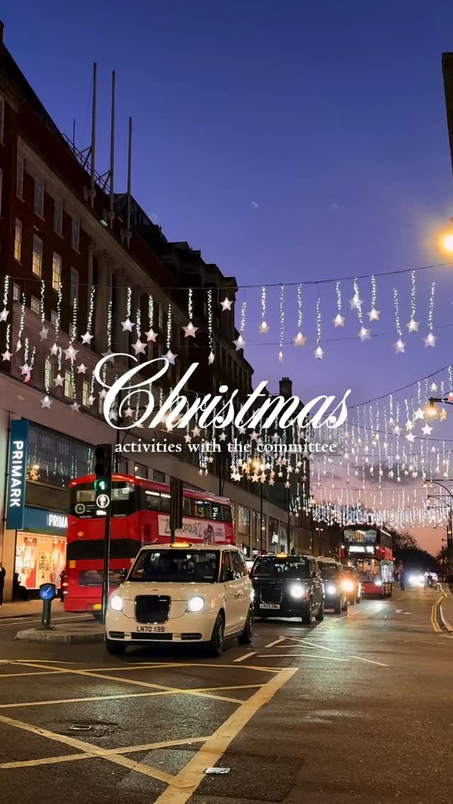 🌲Christmas with the WiStem committee!
We caught up with some of our committee members in their favourite festive spots across London ⭐️