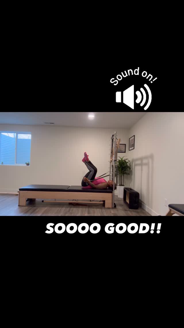 Teaser with Supine Arm Springs is a b^tch!!!
I LOVE Kellee’s persistence and her love of learning and figuring things out…it’s why we get in so well.
One small change can make the biggest difference.
It’s something we all need to remember!
When you are fighting an exercise, take a step back and look at how you can balance things out. Find other exercises to help you build into the things you want to do. Find a teacher who can help 🩵🩵
Permission was given to share.