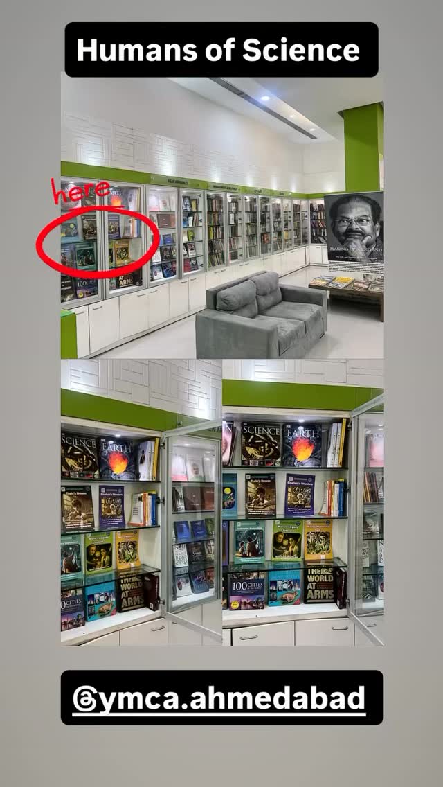 🎈✨❤️ @ymca.ahmedabad library Humans of Science books by beyond box stem education for kids ahmedabad
