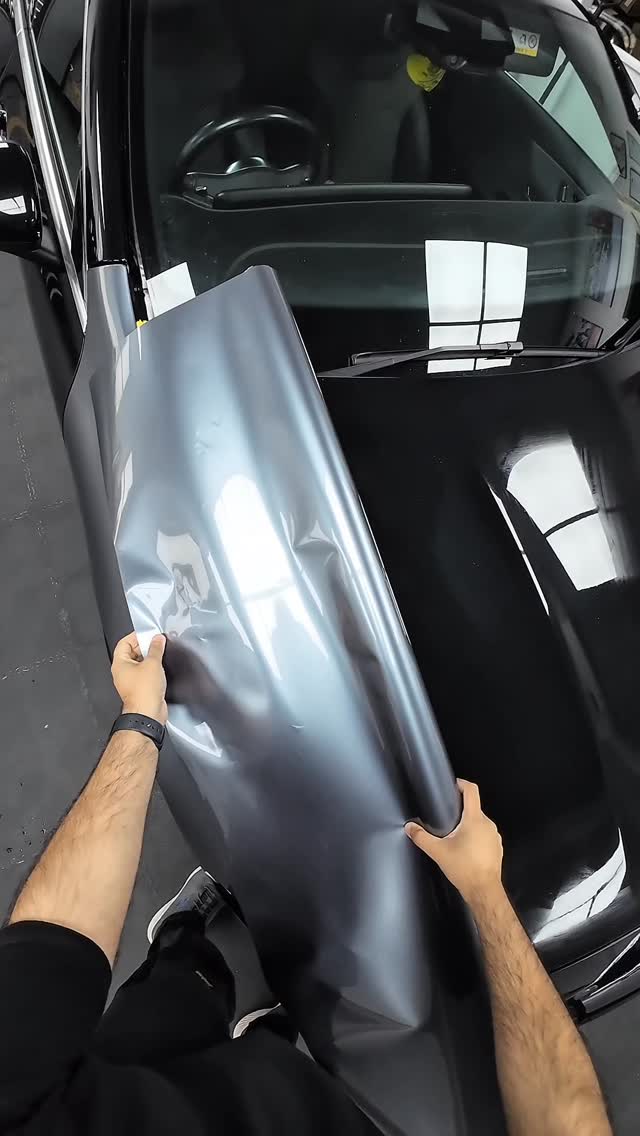 POV Colour PPF Dry Install #mercedes #ppf #colourppf #thewrapper #carwrap