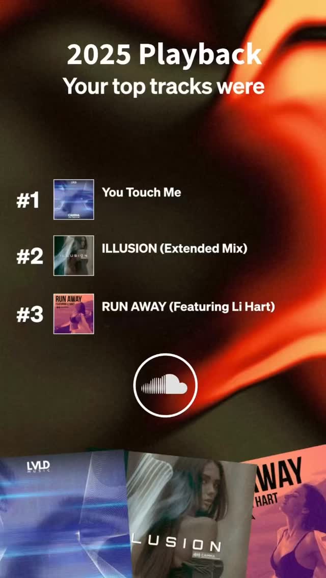 2025 was our biggest year yet on SoundCloud 🎧
Top tracks: You Touch Me, Illusion, Run Away 💙
Fans in 40+ countries — Vietnam & Australia leading the charge 🌍🔥
On behalf of Frank (Camma) & myself, Donna, we want to thank you for streaming, sharing, and being part of this journey.
Also, a huge thank you to @tash_m_alvarez for all the backend work she has helped us with, we could not have done this without you.
2026 is shaping up to be massive with a collab with one of the biggest names globally n vocal trance…
WATCH THIS SPACE! 🎶✨
@frankie_c76 @donna_t_2302
#cammamusic #youtouchme #techhouse #edm #dance music dancemusic SoundCloud 2025wrapped edmproducer
