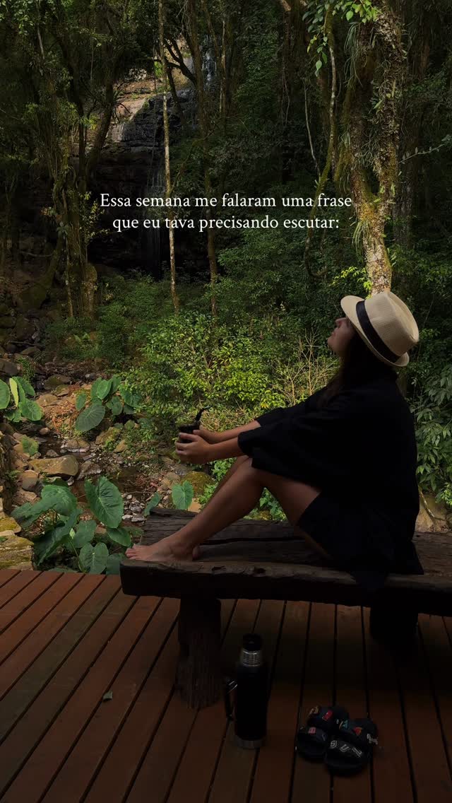 Talvez tu conheça alguém que precise dessa frase também, ou talvez esse alguém seja tu ✨
📍@luminecabanas