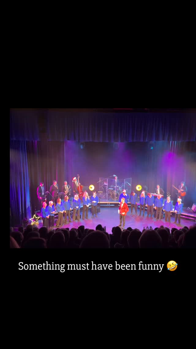 It turned into a #panto with the Heath Singers!! #liveshow #choir #choirlife