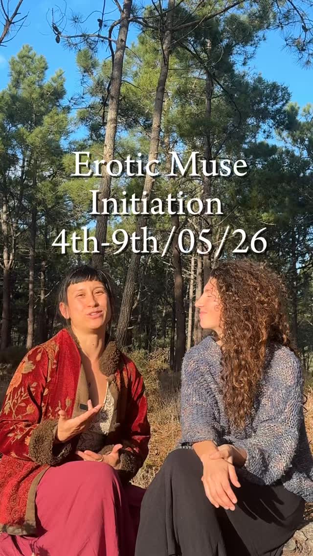 ER()TIC MUSE Initiation for women is happening again, for the 5th time in magical @serravida_portugal in central Portugal and Im so honored to be a part of the team 🪄
This feral container created by @currentsofher_ in collaboration with @ganeshaisis & @exploring_mystic_realms is for women who desire to initiate themselves into the power of eros, wielding their pleasure as sacred alchemy to create a life in abundance, true connection and openness.
Our body of work embraces tantric embodiment, touch {dearmouring and erøtic alchemy rituals}, spells of empowerment & art as feral feminine expression of life.
This is not for everyone. This is for the brave ones who are ready to step in to their erotic embodiment and move from that place into play of creation ❤️🔥
If you feel excited reading that, reach out for a call with @currentsofher_ to gain some clarity before deciding to join. This can be life changer you were waiting for 🪄