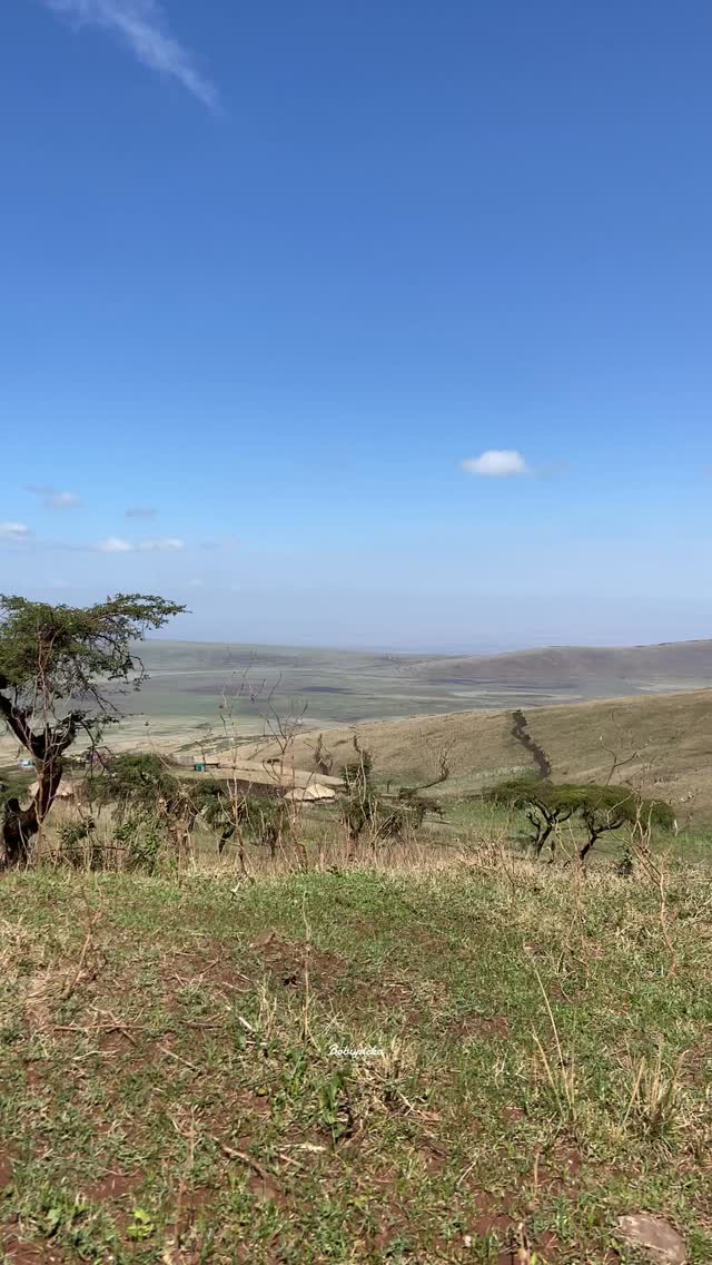 The highlands of ngorongoro view.
#ngorongoro #dimbwiii