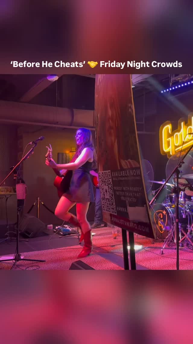 Is it really the weekend if you’re not jamming out to ‘Before He Cheats’?! you can come out to @goldiesclt tonight and sing along to this one and lots more 💛 full band show starting at 9pm
See ya there!!
#livemusic #charlotte #countryartists #cover