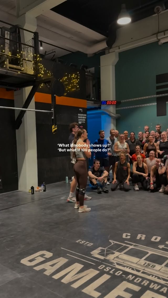 Avsluttet året på best mulig vis, tusen takk til alle som møtte opp og ble med meg på nyttårsøkt i dag🥹🌟
Det er dette CrossFit handler om for meg❤️