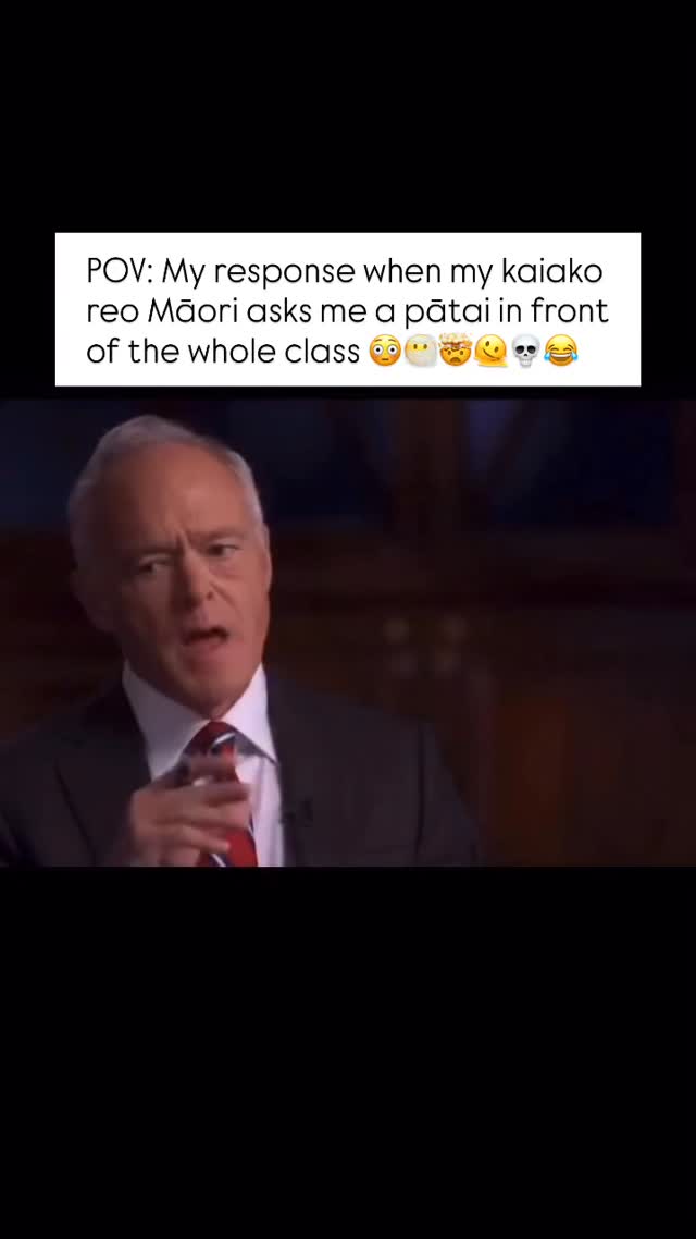 Reo all over the shop but something comes out eventually - and then later you think of what you actually should’ve said 🤔😰💀😂
#amclothes #tereomāori #tereo #māori #reojourney