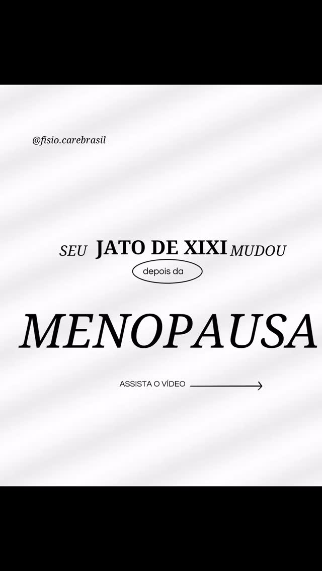 Eu recebo com muita frequência, no consultório, mulheres que se queixam de odor de urina e não conseguem entender o motivo.
Muitas vezes, a primeira pergunta que eu faço é simples: como é o seu jato de xixi?
Depois da menopausa, o jato pode sair dividido, respingando, molhar mais. Isso acontece por mudanças do próprio corpo: a musculatura da região íntima e os tecidos de sustentação também mudam, assim como o colágeno.
Esse respingo constante pode aumentar a sensação de umidade e contribuir para o odor — e isso não tem relação com falta de higiene.
A boa notícia é que tem tratamento.
A fisioterapia pélvica ajuda a cuidar da musculatura, do tecido conjuntivo e a melhorar esse padrão.
💬 E você, como percebe o seu jato de xixi?
#fisiocarebrasil #menopausa #saúdepélvica #saudeintima