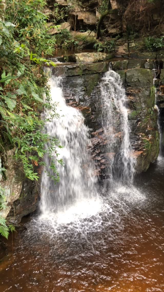 Desejo que as águas dessa cachoeira possa lhe trazer boas energias! cachoeira das Bromélias, #saothomedasletras
