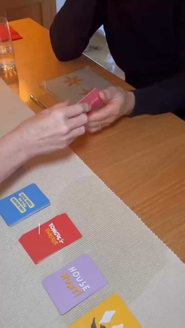 š Family game night just got an upgrade!
From belly laughs to āhow did you know that?!ā moments - Family Night In is the card game that brings everyone to the table (and no one wants to leave)ššØāš©āš§āš¦
Use code INSTA for 10% off on our websitešļø
#familynightin #familyfun #cardgames #reels familygamenight