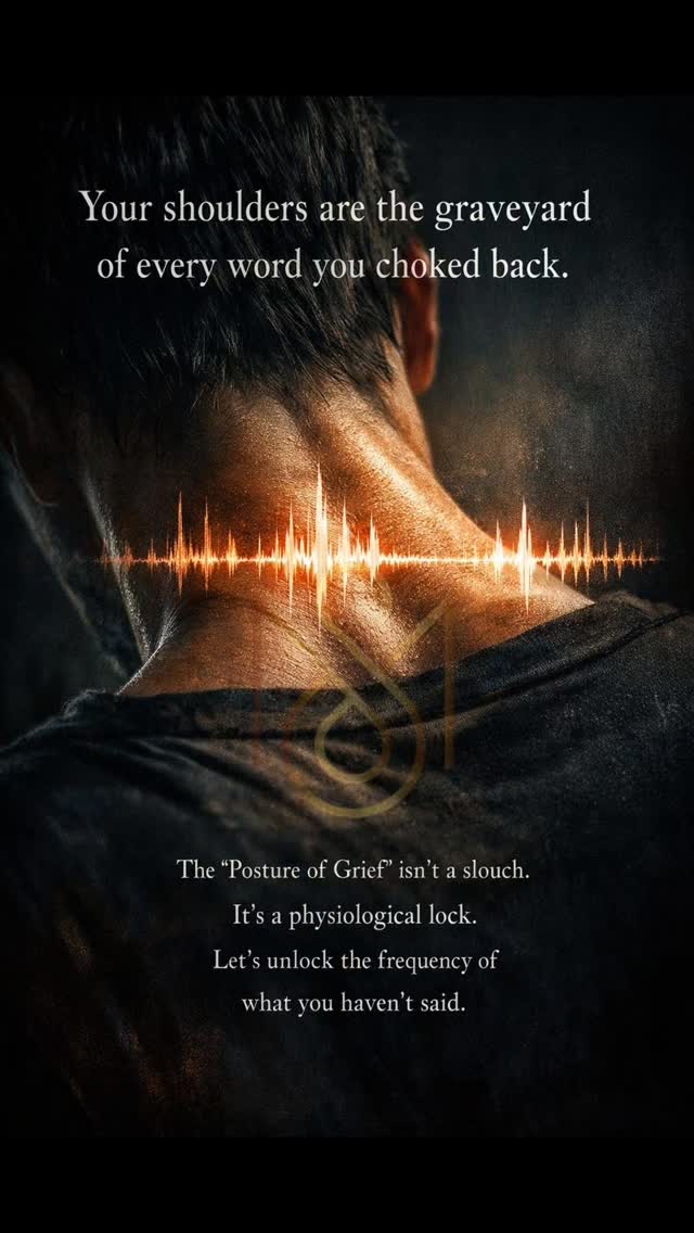 READ 👇
When you suppress a "no," swallow a scream, or bury a goodbye, that energy doesn't evaporate. It settles.
When we carry unexpressed emotions, our body literally "armors" itself. Your shoulders rise toward your ears as a primitive defense mechanism, creating a physical cage around the throat and heart. You aren’t just "tight" you are holding a vibration of silence that is heavy enough to alter your spinal alignment.
Grief has a low, dense frequency. To shift it, you cannot just "think" it away. You must vibrate it out.
The Healing Protocol:
Identify the "Weight": Close your eyes. Drop your shoulders. Which word immediately comes to your mind? That is the resonance you are holding.
Frequency Shift: Listen to 396 Hz (the Solfeggio frequency for releasing guilt and fear).
Vocal Toning: Hum at a low pitch that vibrates specifically in your chest and throat. Feel the "armor" soften.
You weren't meant to be a pedestal for your own pain. Let’s drop the weight.
Comment "RELEASE" if you’ve been carrying a weight that doesn’t belong to you. I’ll send you a specific acoustic frequency recommendation to help soften the tension in your shoulders tonight.
#MusicPsychology #SomaticHealing #VibrationalMedicine #TheBodyKeepsTheScore #FrequencyHealing