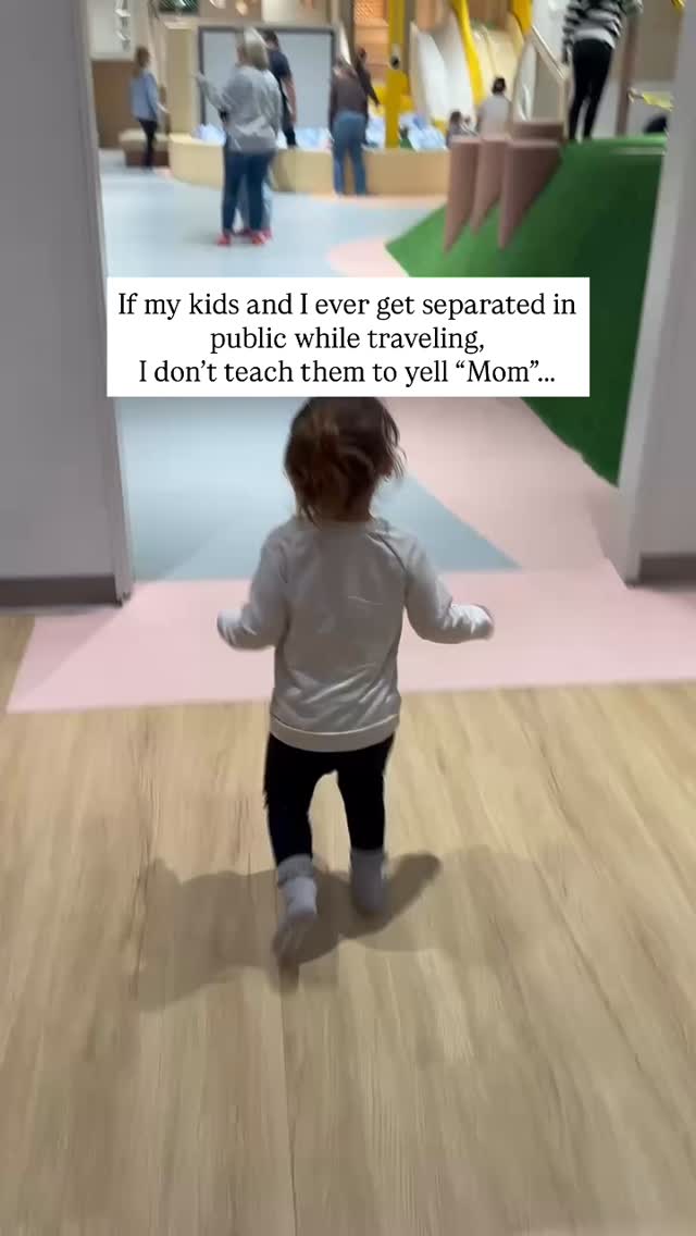 We practice a simple plan.
1️⃣ Stop moving
If you can’t see me, don’t keep walking.
Stay right where you are.
2️⃣ Use my real name
Instead of yelling “Mom,”
yell my name.
It actually gets attention, and helps adults help faster.
3️⃣ Find a safe adult
A worker.
A parent with kids.
Someone behind a counter.
Not just anyone.
4️⃣ Say one clear sentence
“My name is ___.”
“I’m lost.”
“My mom’s name is ___.”
That’s it. Short and clear.
5️⃣ Trust that I’m coming
This one matters most.
I always tell them:
“If we get separated, I will come find you. Always.”
We don’t practice this with fear.
We practice it with confidence.
Because kids don’t need to be scared...
they need to know what to do.
Especially when we travel 🤍✈️
If you’re a parent who goes to busy places with kids,
this is one conversation worth sharing.
#travelmomwithkids #momlife #̭parentingtips