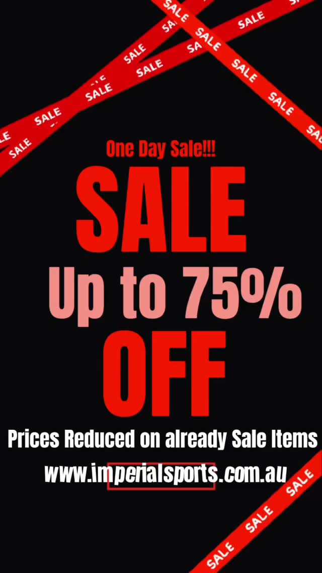 🎉 IMPERIAL SPORTS – MASSIVE FURTHER SALE! 🏏🏃♂️
💥 Even More Items Marked Down! 💥
Get in quick — the best deals of the season are here!
🔻 Big price reductions on cricket gear, apparel & accessories!
Imperial Sports
+1
✔️ Cricket Clothing now on sale – hats, trousers & socks at lower prices!
Imperial Sports
✔️ Premium Cricket Bats and Equipment with extra sale pricing!
Imperial Sports
✔️ Spike shoes, kit bags & more – grab them while stock lasts!
Imperial Sports
+1
🔥 CHRISTMAS DEALS + EXTRA SAVINGS – shop online now and save big! 🔥
Imperial Sports
👉 Visit ImperialSports.com.au – sale prices already reduced!
Imperial Sports
Don’t miss out – extra markdowns won’t last!