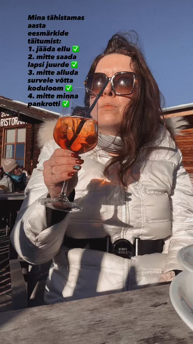 2025 aasta eesmärgid täidetud. Põhjust tähistada! Uueks aastaks samad eesmärgid pm. #tähistamine #myyear #goalsetter #2025 #endoftheyearchallenge