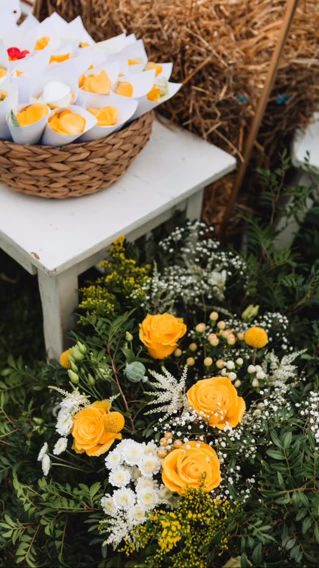 Már egy színnel is nagyon fel lehet dobni az esküvőtöket💛
#eskuvoifoto #eskuvoifotos #eskuvoifotozas #eskuvoidekor #színesesküvőidekor