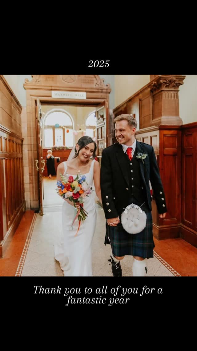 2025 couples: what an absolute joy to see your day unfold, from the first viewing to the last steps on the dance floor. Its been a wonderful year with loved up couples. 💒
2026 couples: it's nearly here. 🥂
.
#weddingvenueglasgow #flexibleweddingvenue #dryhireweddingvenue #newlyengaged #weddinginspo dinginspiration