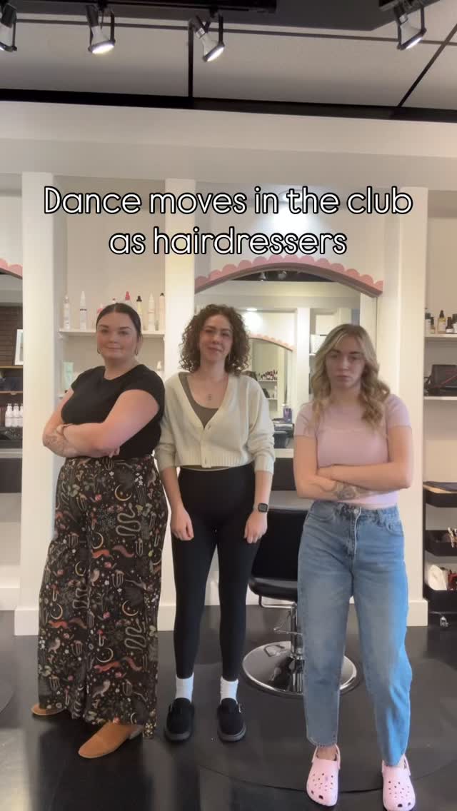 Dancing into the New Year like… 💃✨ Hair Stylist edition: whats your move?
Clients, thank you for making 2025 an unforgettable year.
Appointments booked, reels liked, love shared; we feel it all.
Here’s to you! 💫 🖤
•
•
•
#nanaimohairstylist #nanaimohair #instadaily #picoftheday #hairstylisthumor