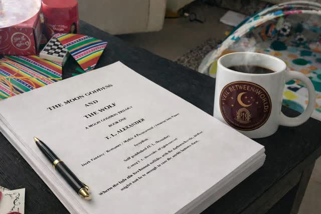 t’s real now.
Ink on paper. Worlds taking shape.
The Moon Goddess is no longer just a story in my head… she’s here.
Quiet moments. Loud magic.
The work continues. ✨🌙
#VeilBetweenWorlds #MoonGoddess #AmWriting #DarkFantasy #AuthorLife BehindTheScenes Worldbuilding