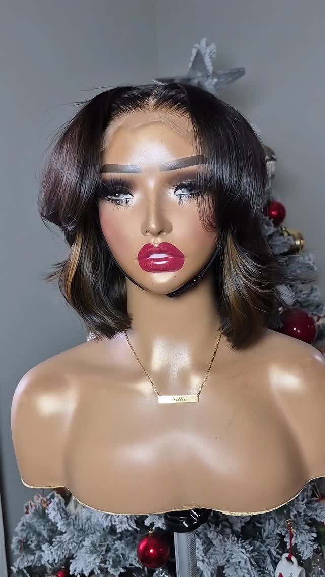 She's a cutie and available online as RTS 16.
For more details, please visit www.williewigs.com (🔗 in bio)
#lacewigs #gluelesswigs #closurewigs #wigsforblackwomen #bobwig