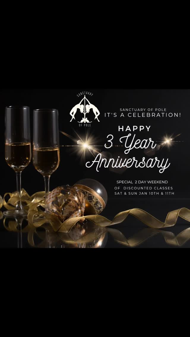 We are excited to be back on Monday January 5th, 2026 and at our new location!
We are celebrating 3 years of opening of doors and we want to celebrate with 30% of classes and packages!
Promo codes go into effective on 1/1/2026 and expire Sun 1/11/2026
Sign up for discounted classes!