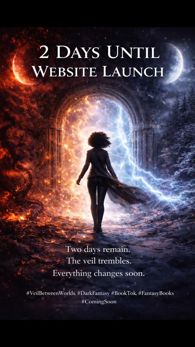 ARE YOU READY?
#veilbetweenworlds #indieauthor #fantasyromance #blackauthors #paranormalromance