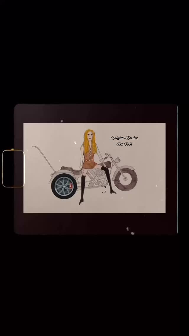 BB.
Libre. Rebelle. Intemporelle.
#brigittebardot #bardot #annees60 #illustration