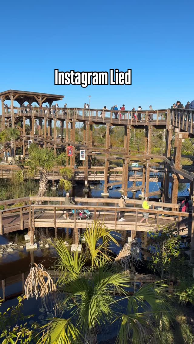 When Instagram sets your expectations way too high…
You get disappointed!
So, I finally stopped at the Weston Boardwalk on Alligator Alley…and spoiler alert: it’s basically a glorified truck stop.
I live in the area, so I thought, “oh fun, a nice walk, some wildlife, a beautiful day!”… yeah, not exactly what I expected.
Here’s the real deal: if you’re taking a trip to either Florida coast and driving on Alligator Alley, it’s worth a stop. Great for stretching your legs and getting a view of the Everglades. The walk isn’t long, so don’t expect to hike here or spending more than 20 minutes walking around. But if you can catch it at sunset? Stunning! 🌅
Want to skip the Instagram hype and actually travel to the real IG-worthy spots? Come wander with us @LiveTravelVibe for girls’ trips, tips, and adventures that don’t disappoint! 💫✈️
.
.
.
#instagramvsreality #florida #hiddengems #travelforwomen #traveltips