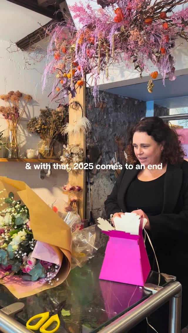 As 2025 comes to an end, we just want to say the biggest thank you 🤍💐
Another year of early mornings, late nights, big weddings, last-minute bouquets, sold-out workshops, viral reels, chaos, laughter, and so many flowers.
Thank you to every customer who popped in, ordered online, trusted us with your weddings, tagged us in your photos, laughed along with our nonsense, and supported a small local business doing what it loves. We truly couldn’t do it without you.
Here’s to everything 2025 was - and to even more blooms, memories, and magic ahead 🌸✨