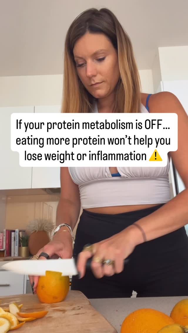 When your body can’t properly break down, absorb, or metabolise protein, increasing protein intake can lead to:
• 📈 Weight gain
• 🔥 More inflammation
• 💨 Bloating + heaviness
• 🧠 Brain fog
• 😴 Fatigue after meals
This often happens when there’s:
• Low stomach acid
• Poor bile flow or gallbladder stress
• Liver overload
• Gut dysbiosis
• Chronic stress (high cortisol shuts digestion down)
So instead of “more protein”…
your body actually needs better protein handling first 🧬
✨ Digestive capacity
✨ Liver support
✨ Gut repair
✨ Nervous system safety
Once those pathways are online?
Protein starts working with your metabolism again not against it 💫
If this resonates and you feel puffy, inflamed, or heavier the more “healthy” you eat…
💬 Comment GUT HEAL and I’ll send you my FREE Ultimate Bust the Bloat eBook
#MelbourneNaturopath #GutHealthMelbourne #HormoneBalance #NaturalWeightLoss #HolisticHealing #MelbourneWellness #NaturopathyForWomen #BalanceYourHormones #GutHealingJourney #HormonalHealthTips #MelbourneNutrition #DigestiveHealthMatters #WeightLossNaturopath #NaturalHormoneSupport #MelbourneGutHealth