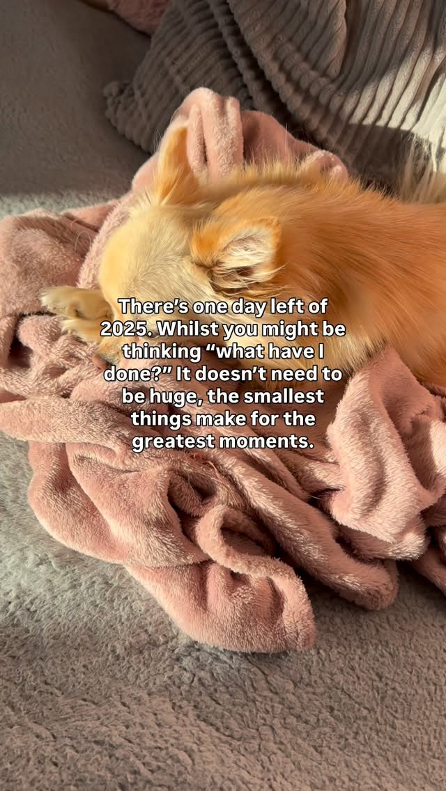 I know this time of year can bring mixed emotions.
You might be feeling flat seeing everyoneâs highlights, thinking âIâve done nothing this year to feel proudâ but thatâs not true, I know it.
Everything counts no matter how small.
Take a look through your camera roll and find the glimmers throughout the months because I know you have them.
This is your reminder that you donât have to have moved mountains, got a house, got married, had children, traveled the world to feel like youâve âmade itâ
Simply getting through the year is enough.
YOU are enough!
I see you and Iâm proud of you.
Send this to someone who needs the reminder too.
Let me know your biggest highlight, moment of joy or proudest moment in the comments.
.
.
.
.
#2025recap #yearinreview #highlightreel