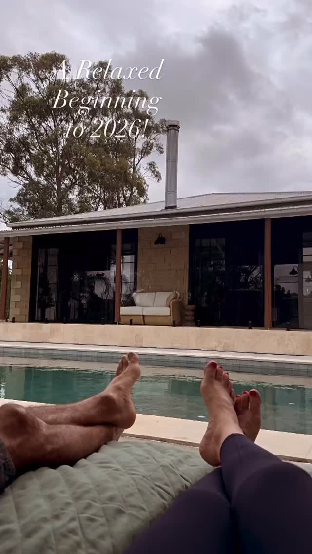 No New Year resolutions!
Relaxing into the new year by the pool,
dreaming forward while finishing our labour of love — The Stone Ranch. Stone, space, and a whole lot of heart.
Just flowing, building, exploring, learning, and living.
Because the journey is the point!
Let’s see where 2026 takes us.
#SlowLiving #IntentionalLife #CountryLiving
