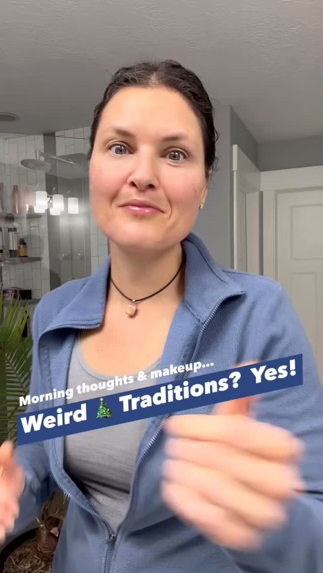 Morning thoughts and make up - Why do you traditions matter? What makes them of value in each of our lives? Some deep thoughts on family and Christmas and why traditions keep us grounded and full of light and positivity. #LightTheWorld