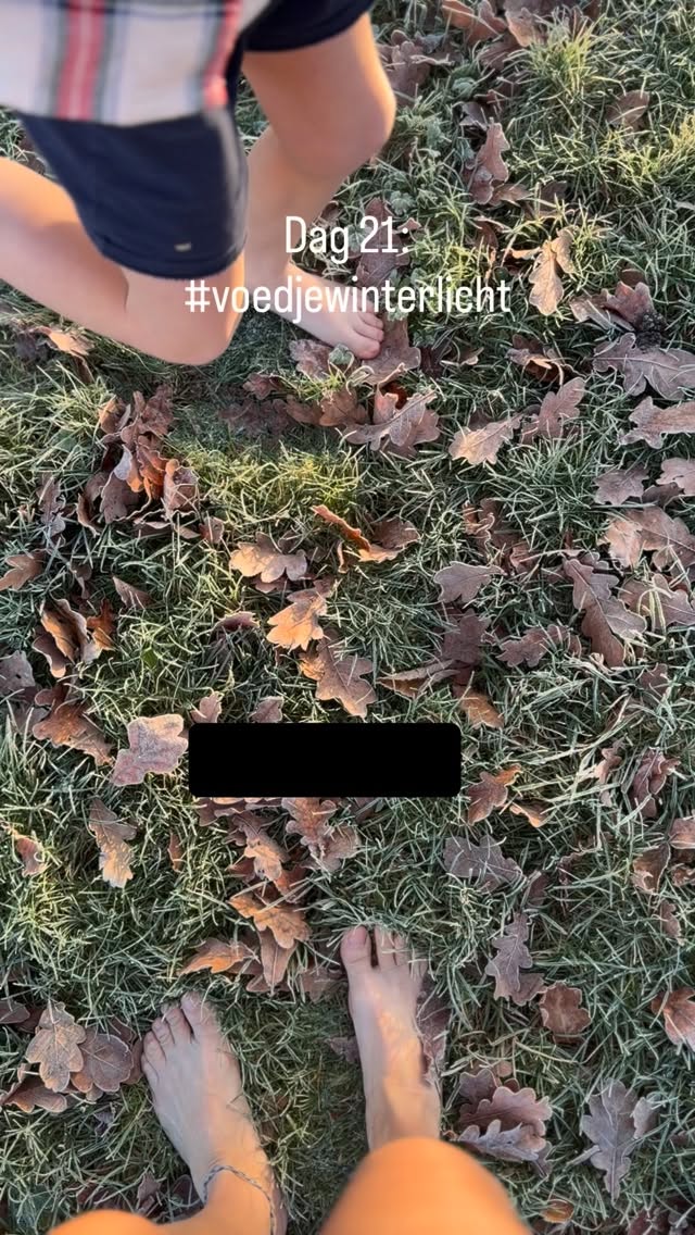 Dag 21 van de challenge om mezelf 30 dagen te voeden en dit te delen. #voedjewinterlicht
Dauwtrappen. De ochtend ontmoeten. De nacht nog een beetje proeven.