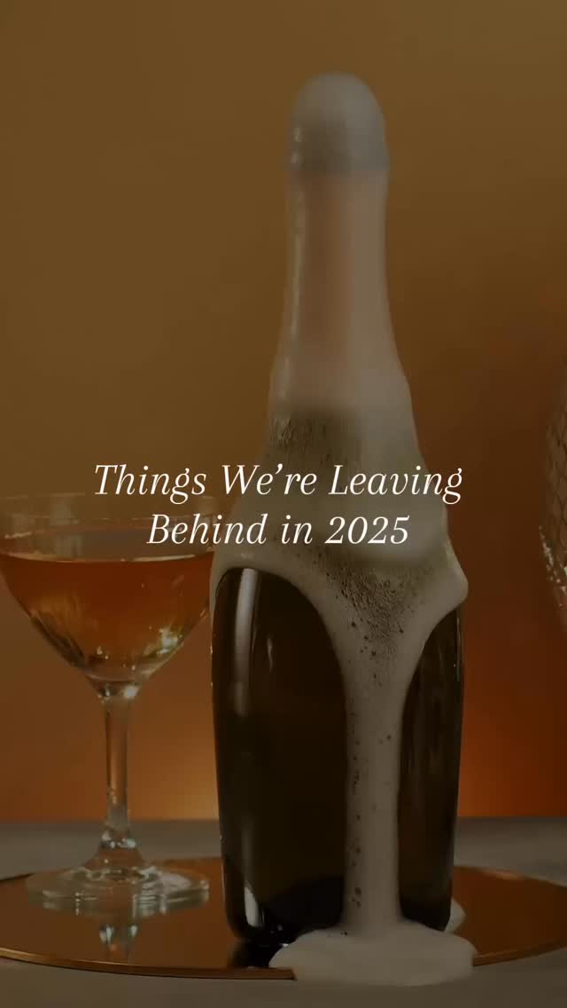 Some things don’t belong in ‘26 🥂
Wishing you all a happy and joyous start to the new year 🍾
